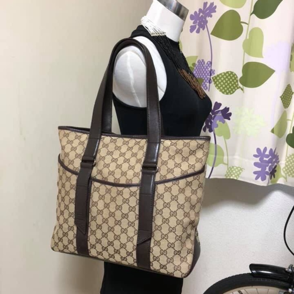 SOLD🔥🔥Gucci GG Monogram Large Tote - Picture 2 of 8